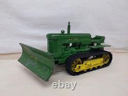 1/16 Eska John Deere Farm Toy Tractor 40 Crawler with blade original