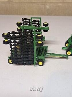 1/64th Scale John Deere 9470rx Tractor with 1990 CCS Air Seeder Die-cast Ertl