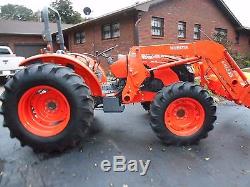 1 Owner 2012 Kubota M8540 Dth Hydraulic Shuttle +4x4 With Loader- Good Tractor