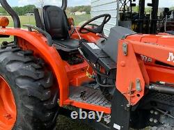 1 Owner, Kubota Gl3130 Tractor With Loader, Bushhog & Box Blade Low Hours