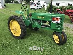 1941 John Deere H Antique Tractor NO RESERVE Very Nice Lightly Used