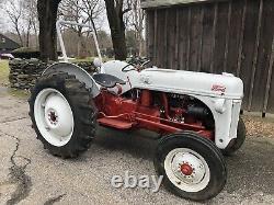 1948 Ford Tractor 8N with Manuals Runs & Drives (Recently Serviced with Attachments)
