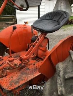 1950 VAC Case Tractor, easy rider seat assembly W pan spring bracket