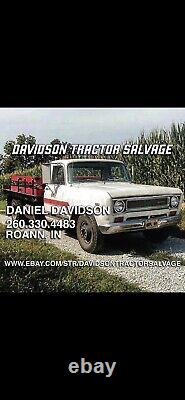 1961 Case 830 diesel farm tractor rocker arm/valve cover