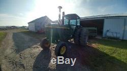 1975 John Deere 4430 withduals, showing 8366 hours. New Cab kit
