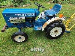 (1980) Ford Model 1100 Diesel Tractor, 3PT, PTO 296 Hours