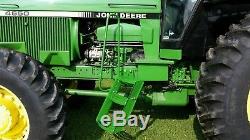 1984 John Deere 4650 Power Shift Cab Tractor 4x4 4WD ie 4450 4850 6030 4250 4050