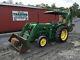 1988 John Deere 950 Compact Tractor Loader Backhoe One Owner 1500Hrs