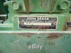 1992 John Deere 770 Compact Loader Tractor 2 Post Rops 4x4 3 Pt 540 Pto 1453 Hrs