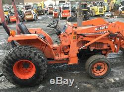 1992 Kubota L2250 4x4 Compact Tractor with Loader