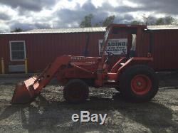1992 Kubota L2850 4x4 Diesel Compact Tractor with Loader