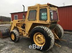 1994 Ford 345D 4x4 Utility Tractor with Cab & Loader 3pt & PTO Only 1400 Hours
