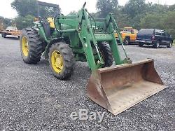 1995 John Deere 6200 Tractor 4x4 Loader 2700 Hrs