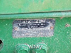 1997 John Deere 7210 Diesel 4WD with Dual whls & 740 Loader, Forks & Bucket, 3k hr