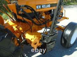 1999 NEW HOLLAND 3930 TWD TRACTOR WithSICKLE MOWER ATTACHMENT