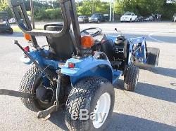 1999 New Holland TC21D Diesel 4x4 Loader Tractor 4WD 21HP turf HST drive used