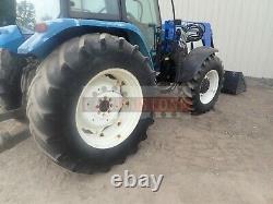 1999 New Holland Tl90 Loader Tractor Cab Heat 4x4 3 Point 3 Remotes 3445 Hours