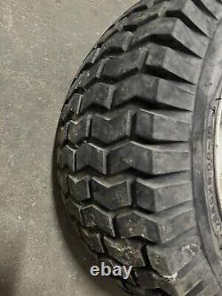 2 USED 20x8-10 TURF FRONT TIRES & RIMS 6 Lug 3 CENTER Hole 4-3/4C-C FORD 1300