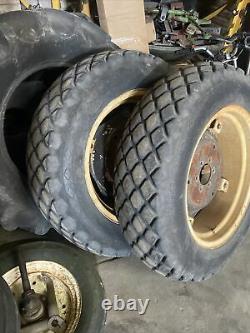 2 USES SATOH S650-G Rear Wheel And Turf Tire 11.2 24