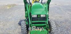 2000 John Deere 4200 Compact Loader Tractor WithMower 356 Hours