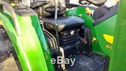 2000 John Deere Tractor 4610 4x4 Loader Backhoe