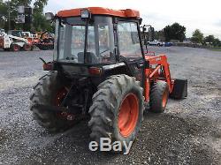 2000 Kubota L4200 4x4 Compact Tractor with Loader & Cab