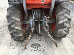 2001 Kubota L2900 Compact Tractor with Loader and 72 Mower Deck