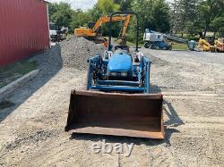 2001 New Holland TC21D 4x4 Hydro 21hp Compact Tractor with Loader NEEDS WORK