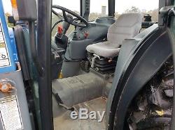 2001 New Holland TN75D Tractor 4x4 Cab Loader
