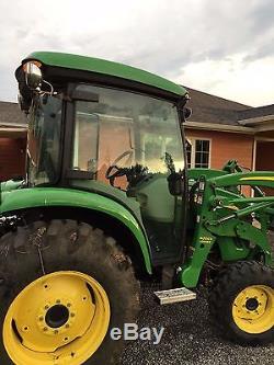 20013 John Deere 4320 Tractor Loader Equipped With A Backhoe Mounting Kit