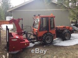 2002 Holder Tractor 9700H with Pronovost Snow Blower attachment