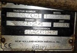2002 New Holland TC25 Diesel 4x4 Tractor + Loader Hydrostatic TC29 TC24 TC30