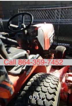 2003 kubota tractor B2710, 60 Belly Mower, Can Deliver