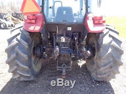 2004 Case IH JX75 Tractor, C/H/A, Quickie Q30 Loader, 4WD, NEEDS engine repair