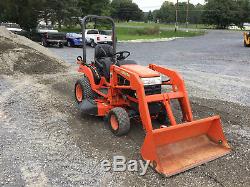 2004 Kubota BX1500 4x4 Diesel Compact Tractor with Loader & Mower