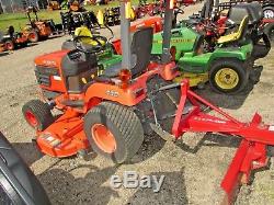 2004 Kubota BX2230 4WD Tractor with60 Deck, Blade, Canopy, lift Pole, 1137hrs