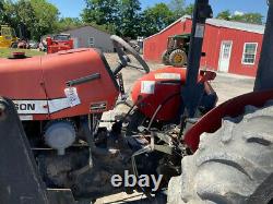 2004 Massey Ferguson 451 4x4 50hp Utility Tractor with Loader NEEDS REPAIRS