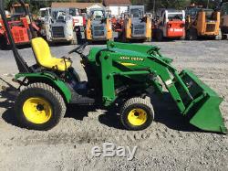 2005 John Deere 4010 4x4 Hydro Compact Tractor with Loader Only 300 Hours