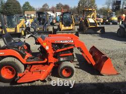 2005 Kubota BX1800 4x4 Hydro Compact Tractor with Loader & Belly Mower Only 1700Hr
