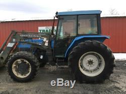 2005 Landini 85 Blizard 4x4 Tractor with Cab & Loader