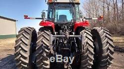 2005 Massey Ferguson 8470 Tractor Auto Steer Front & Back Duals 5 Remotes