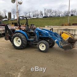 2005 New Holland TC35DA 4x4 Compact Tractor Loader Backhoe. Coming In Soon