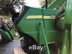 2006 John Deere 5325 4x4 With 542 Loader/bucket/mower Deck 1370 Hours