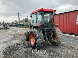 2006 Kubota L3430 4x4 Hydro 34Hp Compact Tractor with Cab Front Weights 1500Hrs