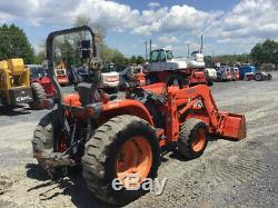 2006 Kubota L3830 4x4 Hydro Compact Tractor with Loader Only 1700 Hrs