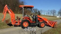 2006 Kubota L39 4x4 Tractor With Loader And Backhoe