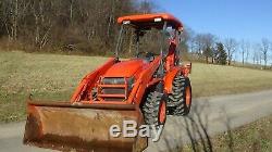 2006 Kubota L39 4x4 Tractor With Loader And Backhoe