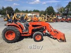 2006 Kubota L4330 4x4 Compact Tractor with Loader