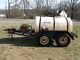 2006 Waterdog 500 Gallon Water Tank Trailer And Honda Pump With Title
