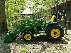 2007 John Deere 3320 Tractor with 300CX Loader & Attachments